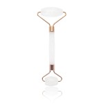 Roller - Masażer do twarzy - białe szkło