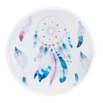 Ręcznik plażowy - okrągły - koc - łapacz snów - 150 cm