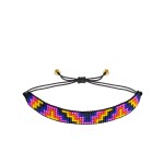 Bransoletka pleciona z koralików - Miyuki