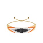 Bransoletka pleciona z koralików - Miyuki