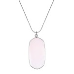 Naszyjnik - Naturalna moc kamieni - Kwarc różowy