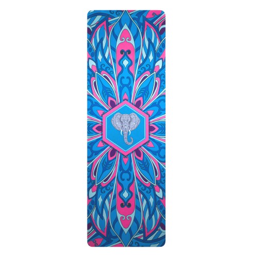 Zamszowa mata do jogi