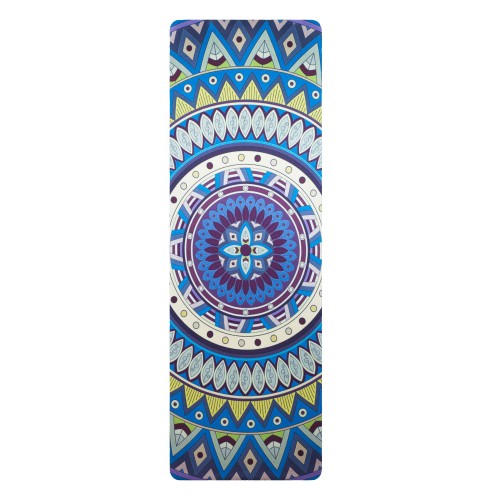 Mata zamszowa do jogi