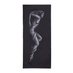 Ręcznik - akt - kobieta - wąż - 180 x 80 cm