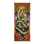 Ręcznik - wąż - mikrofibra - 84 x 198 cm 