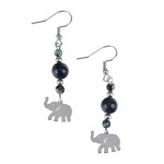 Kolczyki - Zwierzęta mocy - słoń