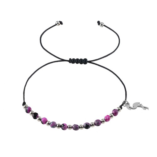 bransoletka z flamingiem