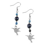 Kolczyki - Zwierzęta mocy - koliber