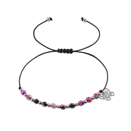 Bransoletka z motylem