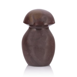 Grzyb - rzeźba - jaspis oceaniczny