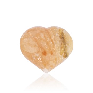 Kalcyt pomarańczowy - Serce  