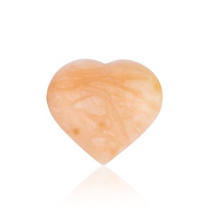 Kalcyt pomarańczowy - Serce  