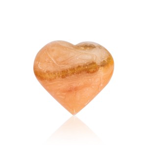 Kalcyt pomarańczowy - Serce 